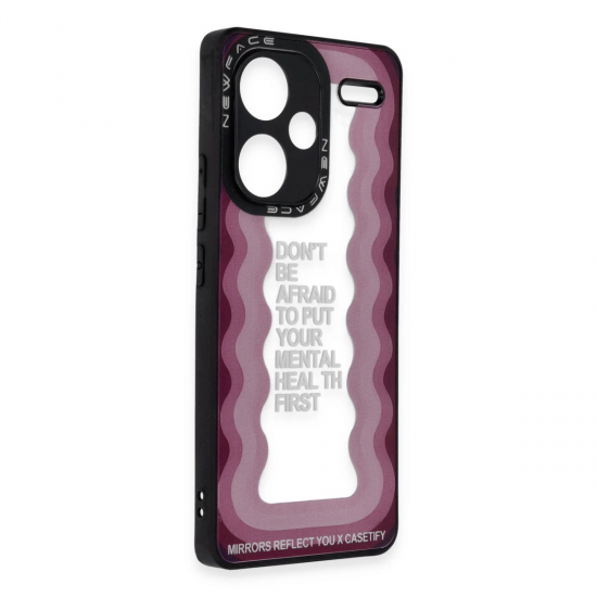 Newface Xiaomi Redmi Note 13 Pro Plus Kılıf Mirror Desenli Kapak - Mirror - 11