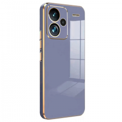 Newface Xiaomi Redmi Note 13 Pro Plus Kılıf Volet Silikon - Mavi