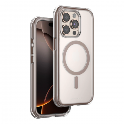 Onegif Apple İphone 15 Pro Max Hulk Magsafe Kapak - Çöl Titanyum