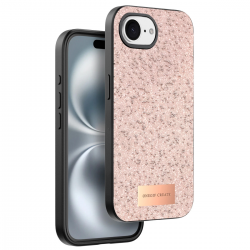 Onegif Apple İphone 16e Bright Simli Kapak - Pembe Onegif Apple İphone 16e Bright Simli Kapak - Pembe