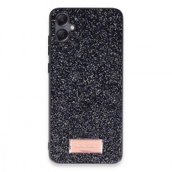 Onegif Samsung Galaxy A05 Bright Simli Kapak - Siyah