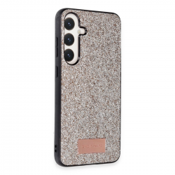 Onegif Samsung Galaxy A25 5g Bright Simli Kapak - Gold