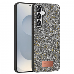 Onegif Samsung Galaxy S25 Plus Bright Simli Kapak - Gümüş Onegif Samsung Galaxy S25 Plus Bright Simli Kapak - Gümüş