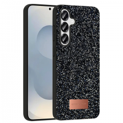 Onegif Samsung Galaxy S25 Plus Bright Simli Kapak - Siyah Onegif Samsung Galaxy S25 Plus Bright Simli Kapak - Siyah