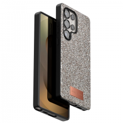 Onegif Samsung Galaxy S25 Ultra Bright Simli Kapak - Gold Onegif Samsung Galaxy S25 Ultra Bright Simli Kapak - Gold