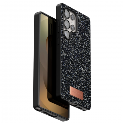 Onegif Samsung Galaxy S25 Ultra Bright Simli Kapak - Siyah Onegif Samsung Galaxy S25 Ultra Bright Simli Kapak - Siyah