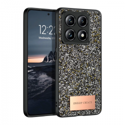 Onegif Xiaomi Mi 14t Pro Bright Simli Kapak - Gümüş Onegif Xiaomi Mi 14t Pro Bright Simli Kapak - Gümüş