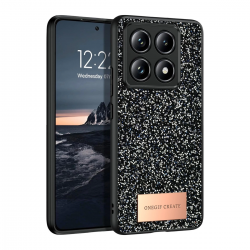 Onegif Xiaomi Mi 14t Pro Bright Simli Kapak - Siyah Onegif Xiaomi Mi 14t Pro Bright Simli Kapak - Siyah