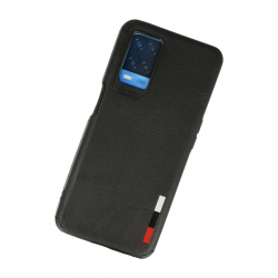 Oppo A54 4g Kılıf Loop Deri Silikon - Siyah