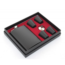 Paslanmaz Çelik 4 Shot Bardaklı Matara Seti Alk2669 Paslanmaz Çelik 4 Shot Bardaklı Matara Seti Alk2669