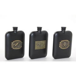 Paslanmaz Çelik Kabartmalı Tekli 6 Oz Matara Alk2666 Paslanmaz Çelik Kabartmalı Tekli 6 Oz Matara Alk2666