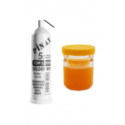 Pinax Tüp Lehim Teli 25 Gr 1.2mm + Lehim Pastası - 40gr Pinax Tüp Lehim Teli 25 Gr 1.2mm + Lehim Pastası - 40gr