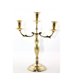 Pirinç 3lü Şamdan 27588 Pirinç 3lü Şamdan 27588