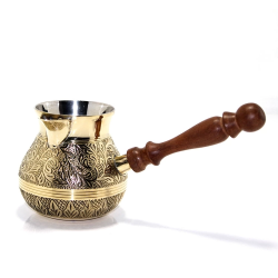 Pirinç Cezve 5 İnc Ksk418 Pirinç Cezve 5 İnc Ksk418