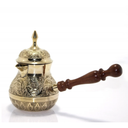 Pirinç Cezve 6.5 İnc Ksk424 Pirinç Cezve 6.5 İnc Ksk424