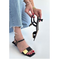 Zıan Siyah Topuklu Ayakkabı Zıan Siyah Topuklu Ayakkabı