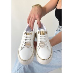 Jlar Beyaz Cilt Bağcıklı Spor Ayakkabı Jlar Beyaz Cilt Bağcıklı Spor Ayakkabı