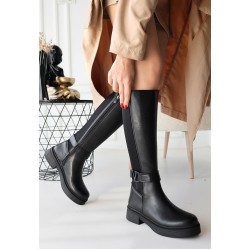 Diona Siyah Cilt Çizme Diona Siyah Cilt Çizme