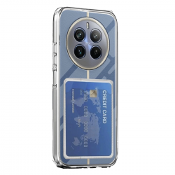 Realme 12 Pro Kılıf Kart Şeffaf Silikon - Şeffaf