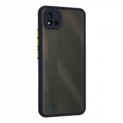 Realme C11 2021 Kılıf Montreal Silikon Kapak - Lacivert