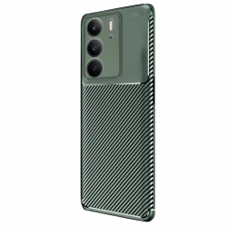 Realme C75 4g Auto Focus Karbon Kapak - Koyu Yeşil Realme C75 4g Auto Focus Karbon Kapak - Koyu Yeşil