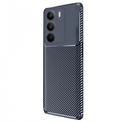 Realme C75 4g Auto Focus Karbon Kapak - Lacivert Realme C75 4g Auto Focus Karbon Kapak - Lacivert