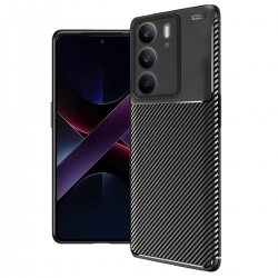 Realme C75 4g Auto Focus Karbon Kapak - Siyah Realme C75 4g Auto Focus Karbon Kapak - Siyah