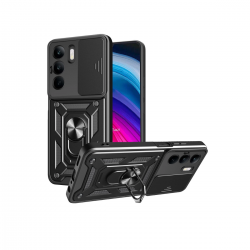 Realme C75 4g Kılıf Pars Lens Yüzüklü Silikon - Siyah Realme C75 4g Kılıf Pars Lens Yüzüklü Silikon - Siyah