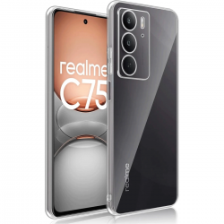 Realme C75 Kılıf Lüx Şeffaf Silikon Realme C75 Kılıf Lüx Şeffaf Silikon