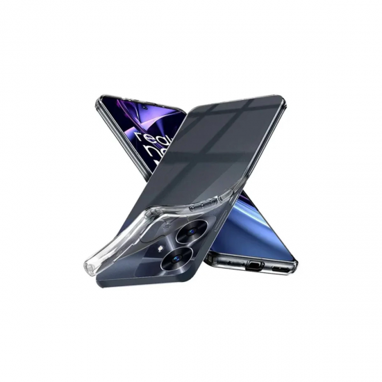 Realme Note 60 Kılıf Lüx Şeffaf Silikon