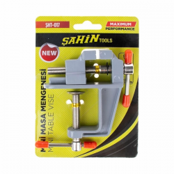 Şahin Tools Şht-017 Alüminyum Kasa Mini Masa Mengene 30mm Şahin Tools Şht-017 Alüminyum Kasa Mini Masa Mengene 30mm