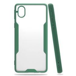 Samsung Galaxy A01 Core Kılıf Platin Silikon - Yeşil