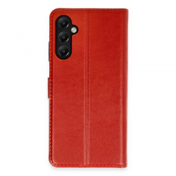 Samsung Galaxy A05s Kılıf Trend S Plus Kapaklı Kılıf - Kırmızı Samsung Galaxy A05s Kılıf Trend S Plus Kapaklı Kılıf - Kırmızı