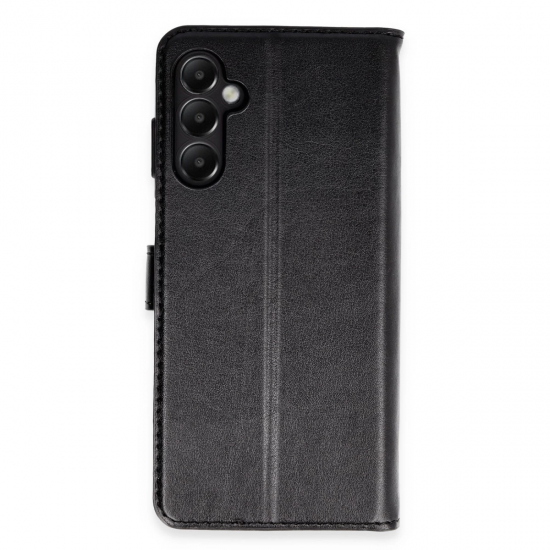 Samsung Galaxy A05s Kılıf Trend S Plus Kapaklı Kılıf - Siyah