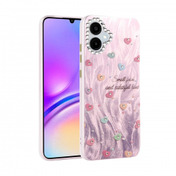 Samsung Galaxy A06 Kılıf Blade Aynalı Desenli Kapak - Desen 8