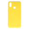 Samsung Galaxy A10s Kılıf Nano İçi Kadife Silikon - Sarı