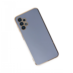 Samsung Galaxy A13 4g Kılıf Volet Silikon - Mavi