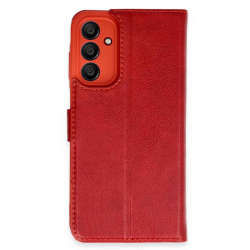 Samsung Galaxy A15 4g Kılıf Trend S Plus Kapaklı Kılıf - Kırmızı Samsung Galaxy A15 4g Kılıf Trend S Plus Kapaklı Kılıf - Kırmızı