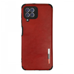 Samsung Galaxy A22 Kılıf Loop Deri Silikon - Kırmızı Samsung Galaxy A22 Kılıf Loop Deri Silikon - Kırmızı
