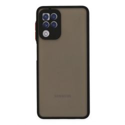 Samsung Galaxy A22 Kılıf Montreal Silikon Kapak - Siyah Samsung Galaxy A22 Kılıf Montreal Silikon Kapak - Siyah