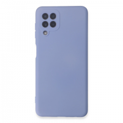 Samsung Galaxy A22 Kılıf Nano İçi Kadife Silikon - Lila Samsung Galaxy A22 Kılıf Nano İçi Kadife Silikon - Lila