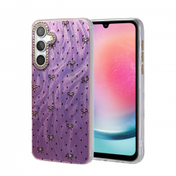 Samsung Galaxy A24 4g Kılıf Blade Aynalı Desenli Kapak - Desen 2 Samsung Galaxy A24 4g Kılıf Blade Aynalı Desenli Kapak - Desen 2