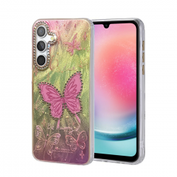 Samsung Galaxy A24 4g Kılıf Blade Aynalı Desenli Kapak - Desen 5 Samsung Galaxy A24 4g Kılıf Blade Aynalı Desenli Kapak - Desen 5