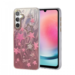 Samsung Galaxy A24 4g Kılıf Blade Aynalı Desenli Kapak - Desen 7 Samsung Galaxy A24 4g Kılıf Blade Aynalı Desenli Kapak - Desen 7