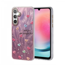 Samsung Galaxy A24 4g Kılıf Blade Aynalı Desenli Kapak - Desen 8 Samsung Galaxy A24 4g Kılıf Blade Aynalı Desenli Kapak - Desen 8