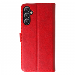 Samsung Galaxy A24 4g Kılıf Trend S Plus Kapaklı Kılıf - Kırmızı