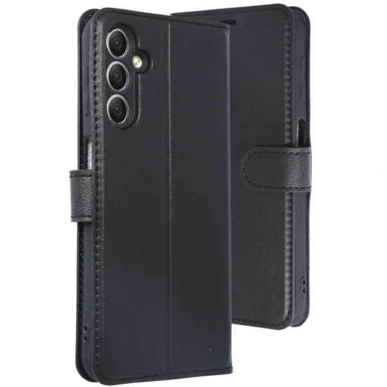 Samsung Galaxy A24 4g Kılıf Trend S Plus Kapaklı Kılıf - Siyah