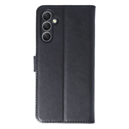 Samsung Galaxy A24 4g Kılıf Trend S Plus Kapaklı Kılıf - Siyah