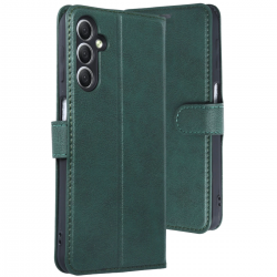 Samsung Galaxy A24 4g Kılıf Trend S Plus Kapaklı Kılıf - Yeşil