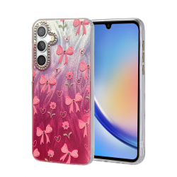 Samsung Galaxy A34 5g Kılıf Blade Aynalı Desenli Kapak - Desen 3 Samsung Galaxy A34 5g Kılıf Blade Aynalı Desenli Kapak - Desen 3